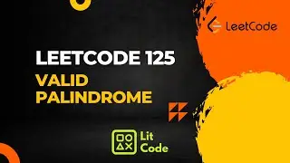 Leetcode 125. Valid Palindrome - Python Solution