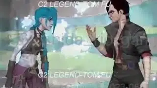 Arcane Season 2 - Jinx Slaps Vi [unfinished, leaked version]