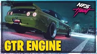 Need For Speed Heat NISSAN SKYLINE R32 RACE BUILD! | GTR ENGINE SWAP!!