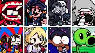 WACKY WORLD but Every Turn a Different Character Sings 🎶⚡ (FNF Wacky World )