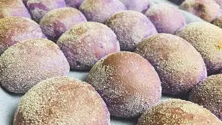 Best Ube Cheese Pandesal using Bread Maker Recipe