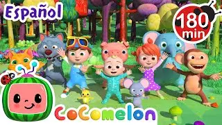 El baile de los animales 🐒 | Canciones Infantiles | Caricaturas para bebés | CoComelon en Español