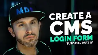 Create a Login Form | CMS Tutorial Part 4