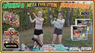 Opening a Mega Evolution Booster Box Inside + Outside!!