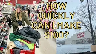 Stuff Etc. Consignment Store Reselling Challenge | How quickly can I make $100?