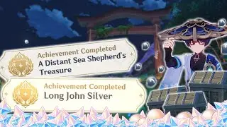 A Distant Sea Shepherd's Treasure and Long John Silver Hidden Achievements | Genshin Impact Inazuma