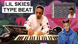 Making A Beat For Lil Skies 🌹  ( Lil skies nowadays / Red roses type beat )