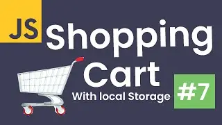 Complete Shopping Cart Using Vanilla JavaScript | Save To Local Storage Cart Items | Af Somali  #7