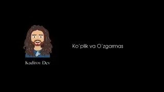 #12 - Ko’plik va O’zgarmas. Umumiy dasturlash teoriyasi. Dasturlashni o'rganish kursi