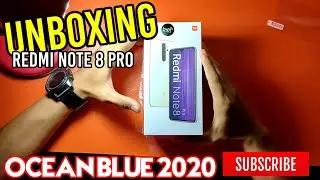 Unboxing !!! xiaomi Redmi Note 8 Pro Warna Biru (Ocean Blue) - Warna Baru Redmi Note 8 Pro indonesia