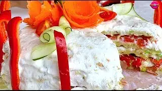 Slana torta od tikvica - Zucchini cake - CooKing recepti