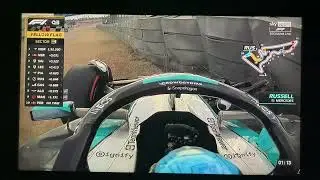 George Russell crashes in Q3 | 2024 US GP