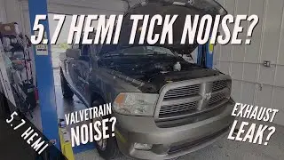 HEMI Tick sound / noise. Lifter or Exhaust?