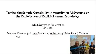 Taming the Sample Complexity in Agentifying AI Systems by Exploiting Explicit Human Knowledge