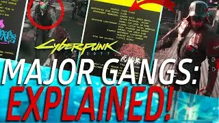 The Details Of All Gangs And Nomad Factions In Cyberpunk 2077! - Cyberpunk 2077 Lore