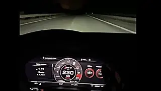 0-230 km/h Audi RS3