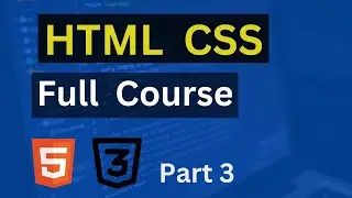 HTML & CSS Full Course -  Build a Navbar