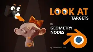 Blender 3.0 Tutorial - Make Objects Look at a Target in Geometry Nodes
