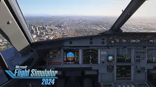 Landing The Fenix A321 in Phoenix Arizona | Microsoft Flight Simulator 2024