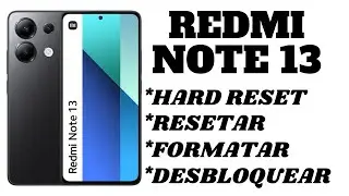 Dr.Celular - Redmi Note 13 - Hard Reset - Resetar - Formatar - Desbloquear