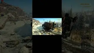 УРАЛ-4320 завалился на бок 