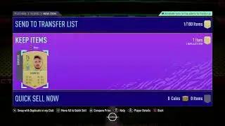 FIFA21 DIVISION 1 RANK 1 REWARDS LIVE