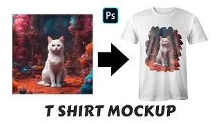CARA MUDAH MOCKUP GAMBAR PADA KAOS.