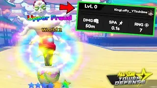 [NEW CODE] NEW 6 STAR GYOKKO IS META 50M DMG 0.1 SPA! SHOWCASE (UPPER FRAUD) ALL STAR TOWER DEFENSE
