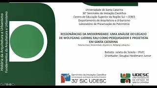 SIC UDESC 2020 - CERES - JULIETA TOLEDO - PIVIC