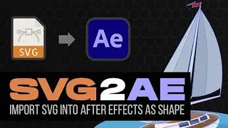 SVG2AE: Import SVG Into After Effects as Shape