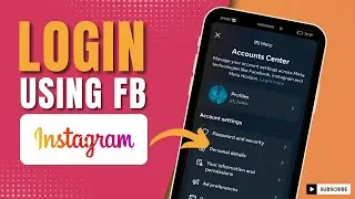 How To Login To Instagram Using Facebook (2023)
