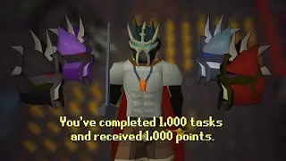 I completed 1000 SLAYER TASKS for this UNLOCK - End Game Pure #21
