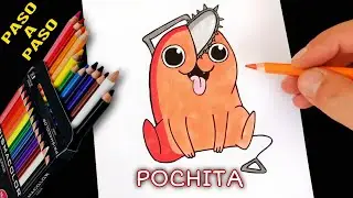 COMO DIBUJAR A POCHITA de CHAINSAW MAN  | how to draw pochita from chainsaw man