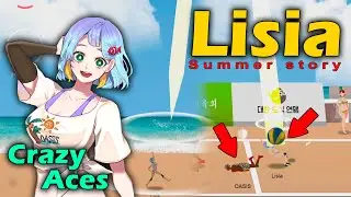 Lisia vs Oasis. Crazy Volleyball Aces by Lisia. Final Summer story. The Spike. Volleyball 3x3