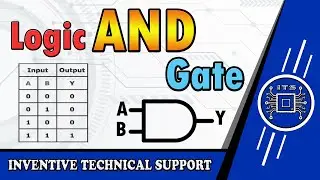 How to Make Logical AND Gate Using 74HC08 IC by Inventiv Technical Support #logic_gate #electronics
