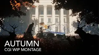 Autumn: a CGI Fantasy (Houdini, Redshift, Rhino, Marvelous Designer, iClone, Substance Painter)