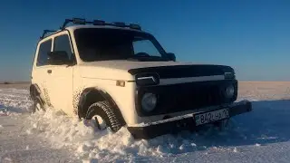 ПОКАТУШКИ НА НИВЕ 4х4  ПО СНЕГУ ОТ ПЕРВОГО ЛИЦА