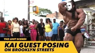 Kai Guest Posing on Brooklyn Streets | Generation Iron