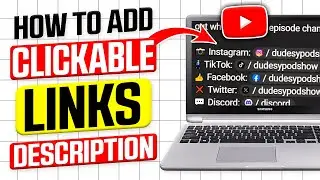 How to Add Clickable Link in YouTube Description (2025)