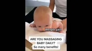 Baby Tips |  Probably the most important thing you can do with baby. #babymassage #newmom #babytips