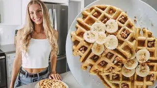 HOMEMADE WAFFLES RECIPE (Easy, Vegan & High Protein)