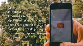 Using the iPhone 5C in 2019 - Review