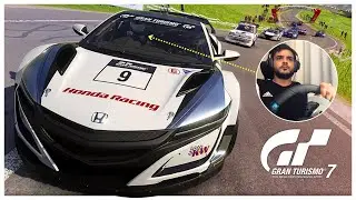 Minha PRIMEIRA CORRIDA no GRAN TURISMO 7 ONLINE deu nisso...