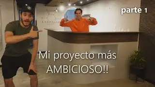 Fabrique esta Barra para una Cafetería!! | parte 1 | COFFEE BAR BUILD