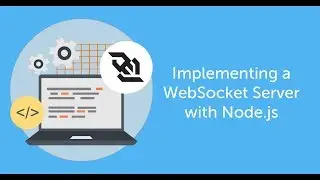 Implementing a web socket server and client with Node.js