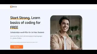 Coding ninja free scholarship worth INR 1 cr| learn python, c++, java in hindi and English