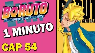 BORUTO manga 54 en 1 MINUTO