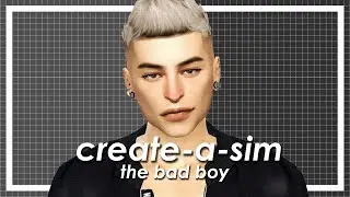 The Sims 4 - The Bad Boy // Speed CAS + Download & CC Links | ARISHIN