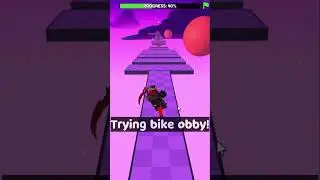 Roblox Obby Bike! Try find the secret !!  