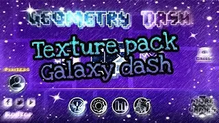 Texture pack galaxia Geometry dash 2.11